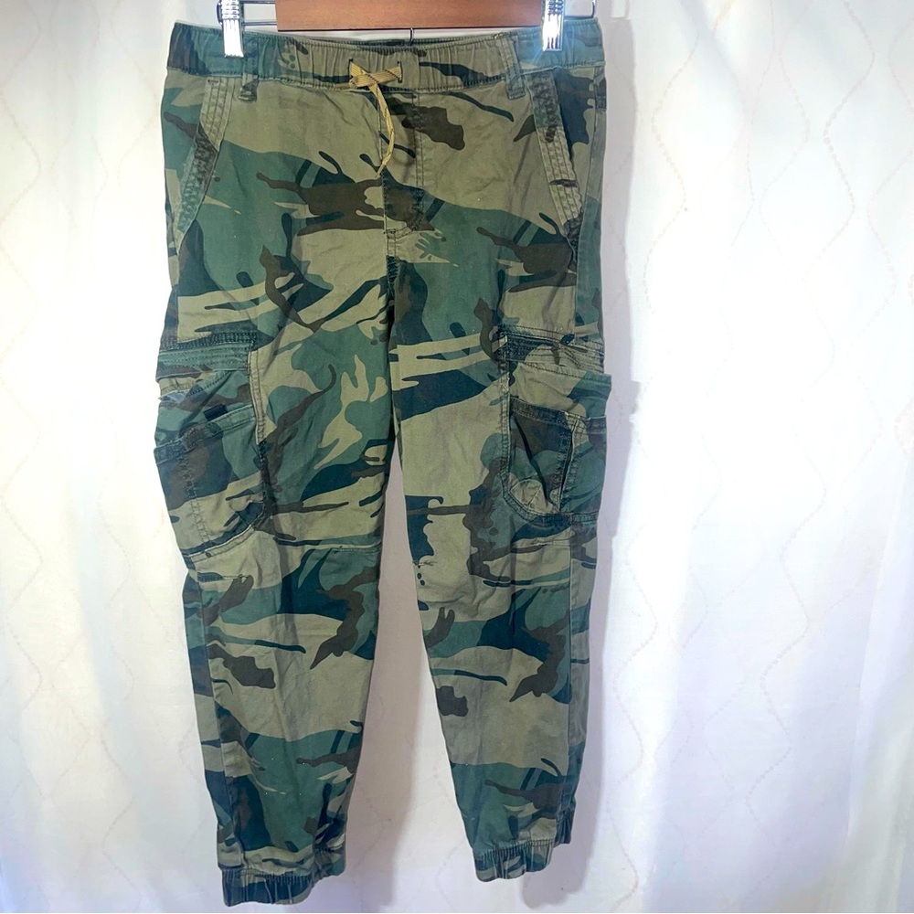 Boys Wrangler Stretch Taper Leg Regular Fit Cargo Pant Sz. 12 Husky